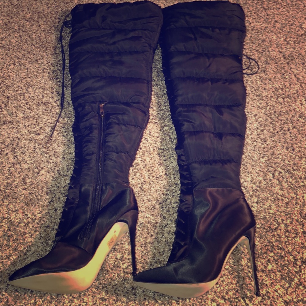 Lace up boots